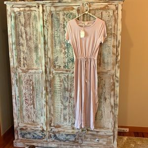 Hem & Thread Jersey Maxi Dress